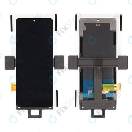 Samsung Galaxy Z Flip 3 F711B - LCD Kijelző + Érintőüveg - GH96-14408A Genuine Service Pack