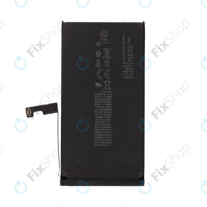 Apple iPhone 15 - Akkumulátor A3018 3349mAh Service Pack