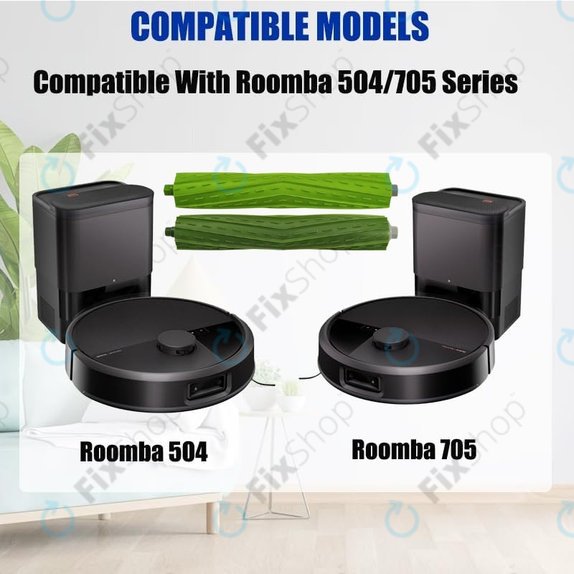 iRobot Roomba Max 705, Plus 504 - Fő kefék
