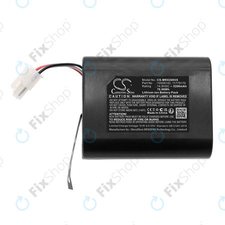 Akkumulátor Miele Scout RX2, RX3, 5200mAh, Li-Ion, 14.8V, 10559142, HQ