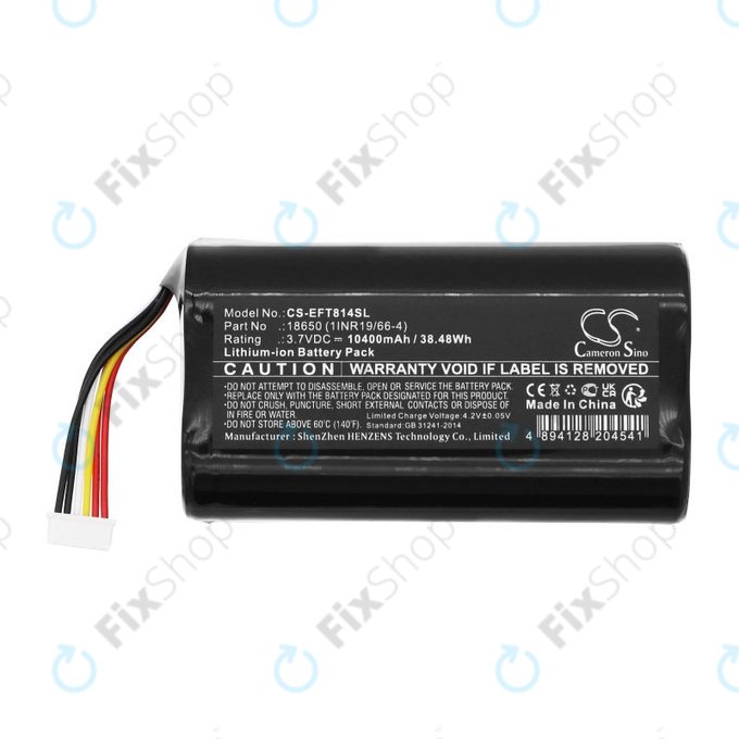 Akkumulátor Eufy Cam 2 Pro, T8140r, 10400mAh, Li-Ion, 3.7V, 18650 (1INR19/66-4), HQ