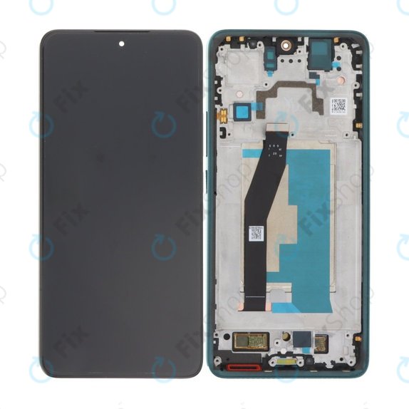 Xiaomi 14T 2406APNFAG - LCD Kijelző + Érintőüveg + Keret (Titan Blue) OLED