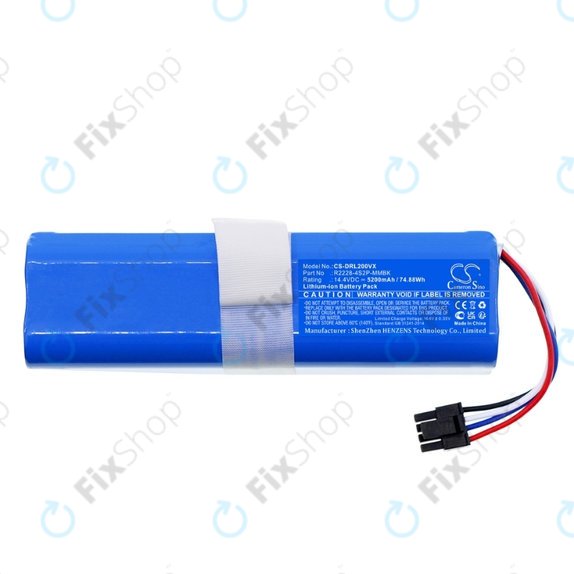 Xiaomi Dreame Bot L10s Ultra Gen2 - Akkumulátor P2150-4S2P-KLYEV, R2228-4S2P-MMBK 14.4V Li-Ion 5200mAh HQ