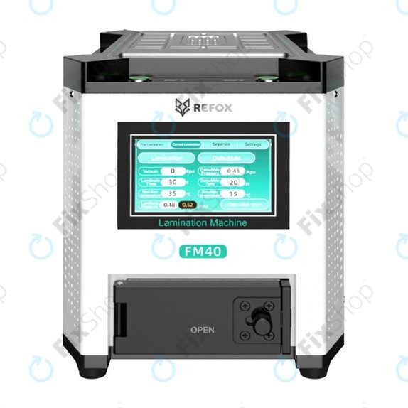 Refox FM40 - LCD Kijelző Lamináló Gép 3in1