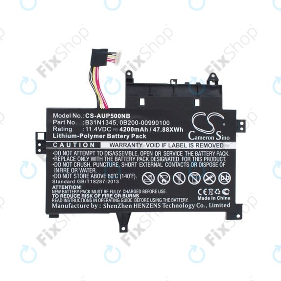 Akkumulátor Asus Transformer, 4200mAh, Li-Pol, 11.4V, B31N1345, HQ