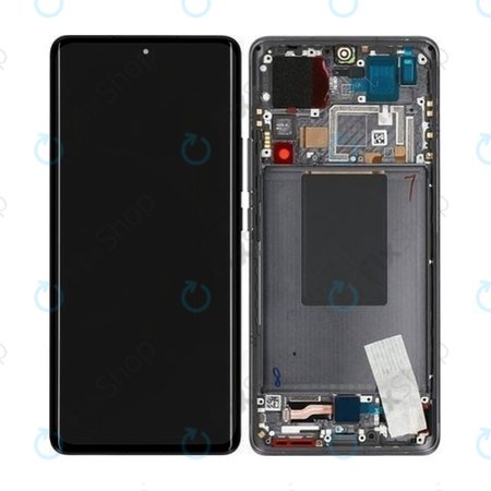 Xiaomi 12 Pro 2201122C 2201122G - LCD Kijelző + Érintőüveg + Keret (Grey) - 56000300L200, 56000800L200 Genuine Service Pack