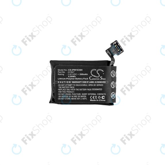 Apple Watch 3 38mm - Akkumulátor A1847 (GPS Version) 260mAh HQ