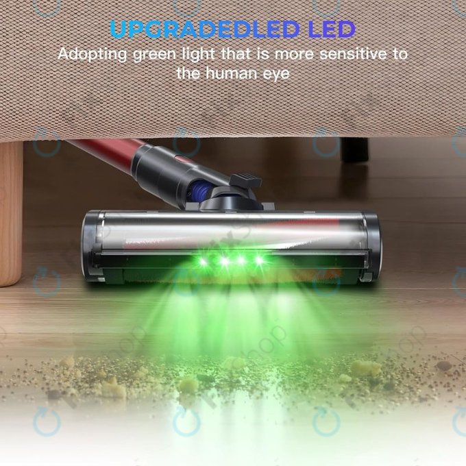 Dyson V-series, Outsize - Padlófúvóka LED Világitással