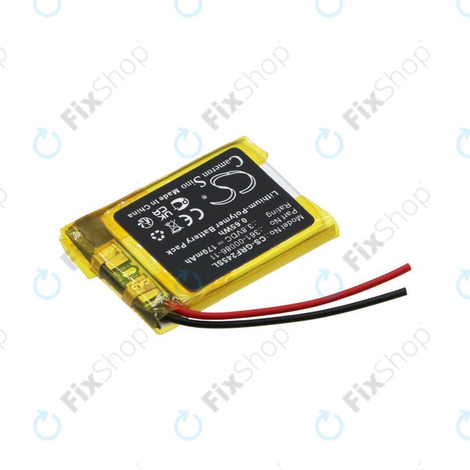 Akkumulátor Garmin Forerunner 245, Forerunner 245 Music, 170mAh, Li-Pol, 3.8V, 361-00086-11, HQ