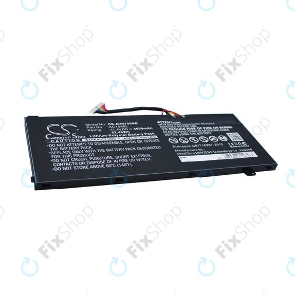 Akkumulátor Acer Aspire Vn7, V15 Nitro, Spin 3, 4600mAh, Li-Pol, 11.4V, AC14A8L, HQ