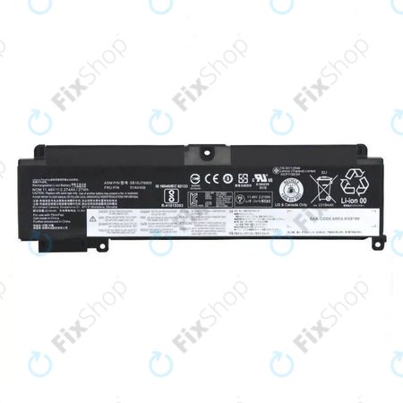Lenovo ThinkPad T470s - Akkumulátor 00HW024 2065mAh