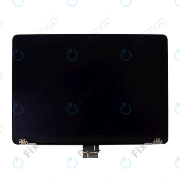 Apple MacBook Air 13" M3 A3113 (2024) - LCD Kijelző + Előlapi Üveg + Fedőlap (Space Gray) Refurbished