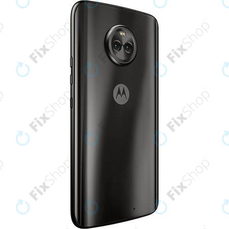 Motorola Moto X4 XT1900 - Akkumulátor Fedőlap (Super Black) - 5S58C09155 Genuine Service Pack