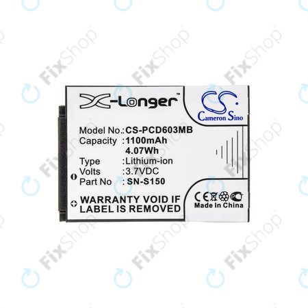 Akkumulátor Philips SCD 603, 1100mAh, Li-ion, 3.7V, SN-S150, HQ