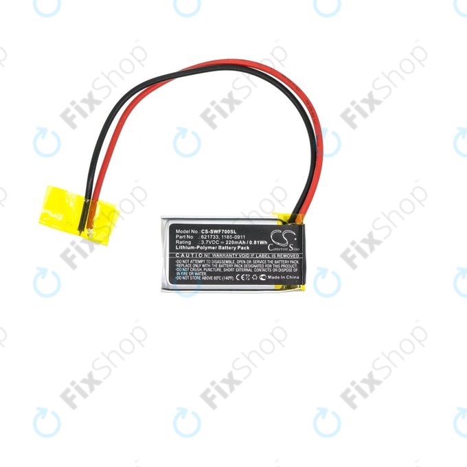 Sony WF-C500, WF-SB700, WF-SB700N, WF-XB700, WF-XB700N, WH-CH510 - Akkumulátor 621733, 1185-0911 220mAh HQ