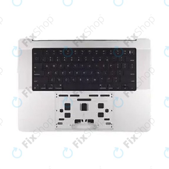 Felső billentyűzetkeret MacBook Pro 14", A3112 (2024), US billentyűzettel és akkumulátorral, Silver, 661-42513, Genuine Apple
