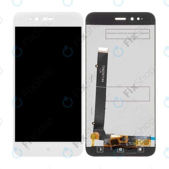 Xiaomi Mi A1 (Mi 5X) - LCD Kijelző + Érintőüveg (White) TFT
