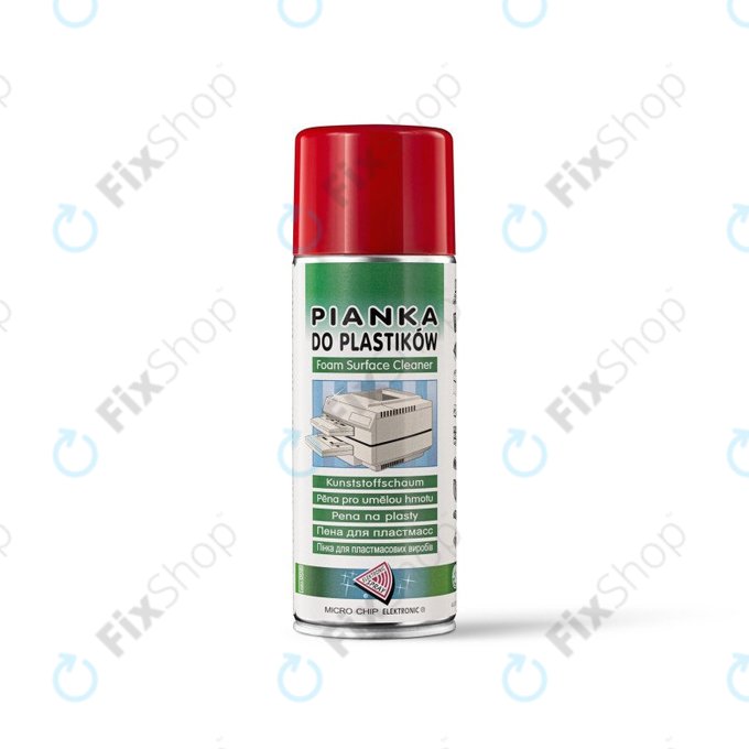 Műanyag tisztító hab, 400 ml, spray