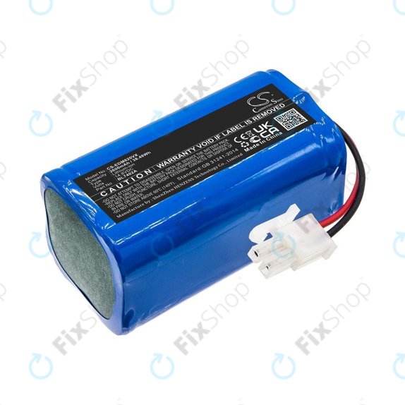 Akkumulátor Ecovacs Deebot M82, Tesla RoboStar T50, T60, T80 Pro, 2600mAh, Li-Ion, 14.8V, BL7402A, HQ