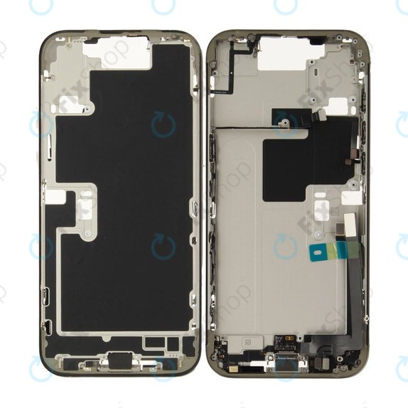 Középső keret akkumulátorral | iPhone 16 Pro Max | Natural Titanium | ZD076-00696 | Genuine Apple