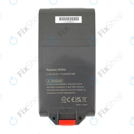 Dyson V11, V15, V15s, Outsize - Akkumulátor SV15, SV18, 970938-01 Li-Ion 25.2V 3600mAh