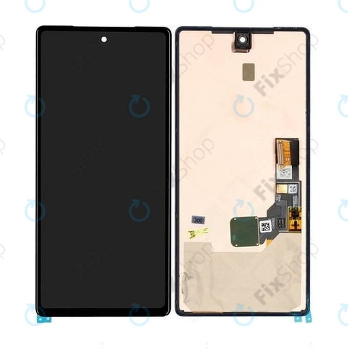 Google Pixel 7a - LCD Kijelző + Érintőüveg + Keret - G949-00364-00 Genuine Service Pack