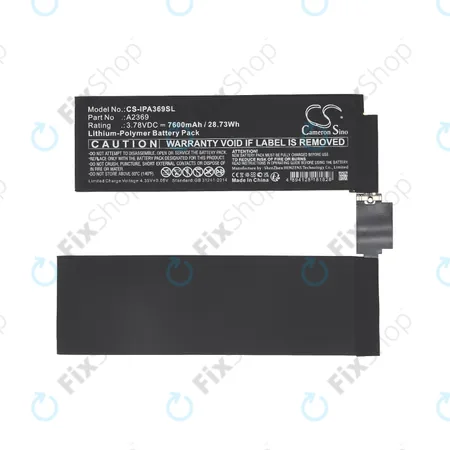 Apple iPad Pro 11.0 (3rd Gen 2021) - Akkumulátor A2369 7600mAh HQ