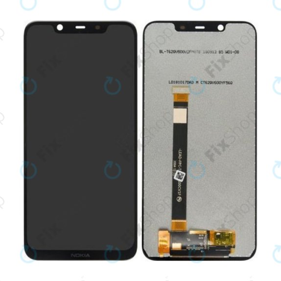 Nokia 8.1 (Nokia X7) - LCD Kijelző + Érintőüveg TFT