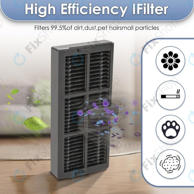 HEPA-szűrő, 2 db Xiaomi Dreame X40 Ultra, L40 Ultra, X30 Ultra, L10s Ultra Gen2, L10s Pro Ultra, Mova E30 Ultra