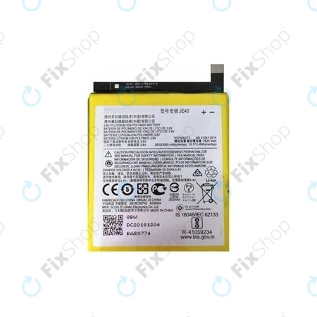 Motorola One (P30 Play) XT1941, G7 Play XT1952 - Akkumulátor JE40 3000mAh