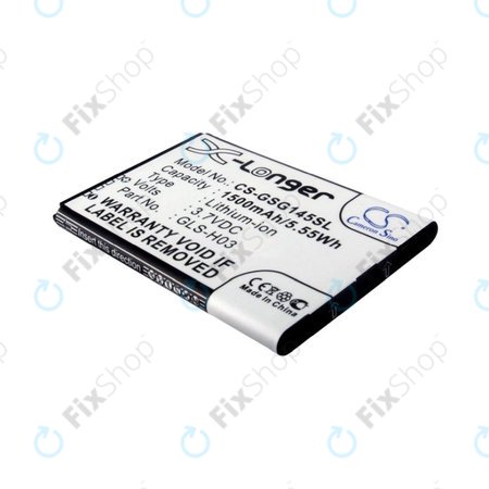 Akkumulátor Gigabyte GSmart G1345, 1500mAh, Li-Ion, 3.7V, GLS-H03, HQ