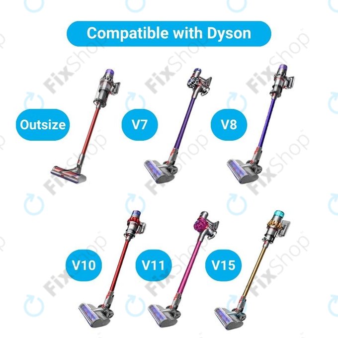 Dyson V-series, Outsize - Dupla Görgős Padlófúvóka