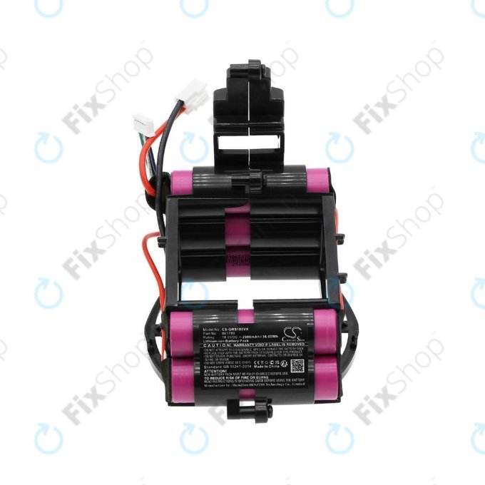 Gorenje SVC-series - Akkumulátor 861789 Li-Ion 18.0V 2000mAh HQ