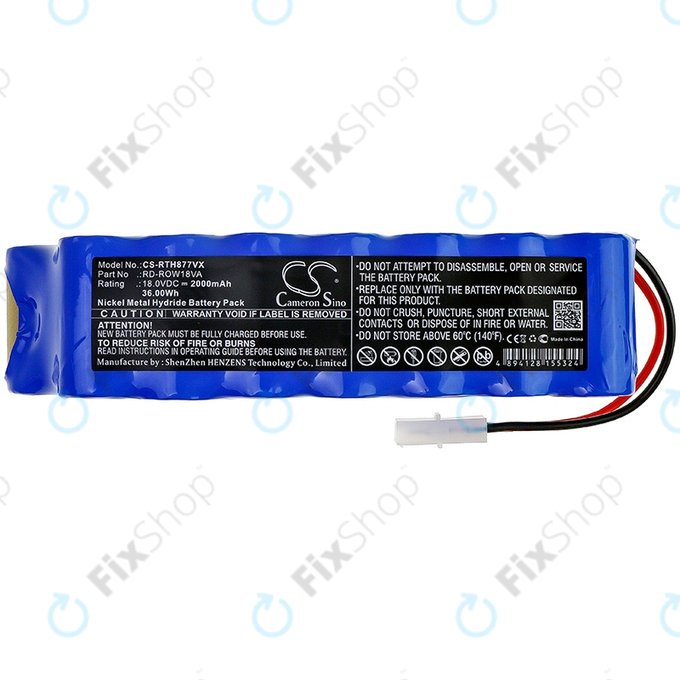 Rowenta Air Force Extreme - Akkumulátor RD-ROW18VA Ni-MH 18.0V 2000mAh HQ