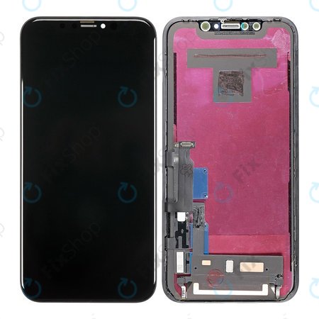 Apple iPhone XR - LCD Kijelző + Érintőüveg + Keret Refurbished PRO