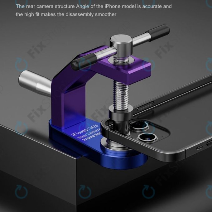 iFixes iX73 - eszköz a hátsó kamera keretének eltávolításához