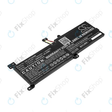 Akkumulátor Lenovo 320, 330, 520, Ideapad 320, 330, S145, 3900mAh, Li-Pol, 7.5V, L16L2PB1, HQ