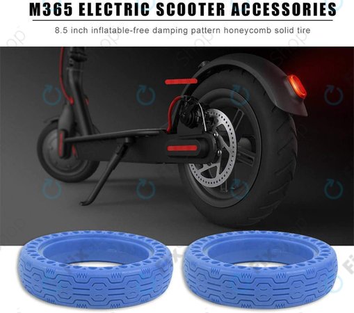 Xiaomi Mi Electric Scooter 1S, 2 M365, Essential, Pro, Pro 2 - Tartós, Teljes Tubeless Gumiabroncs (1. Típus) (Blue)