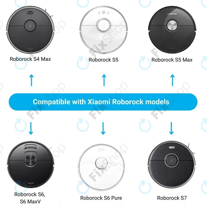 Xiaomi Roborock S4 Max, S5 (Mijia 1S), S5 Max, S6, S6 MaxV, S6 Pure, S7 - Lézeres Távolságérzékelő