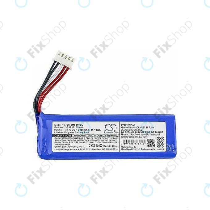 JBL Flip 4 - Akkumulátor Li-Pol 3000mAh HQ