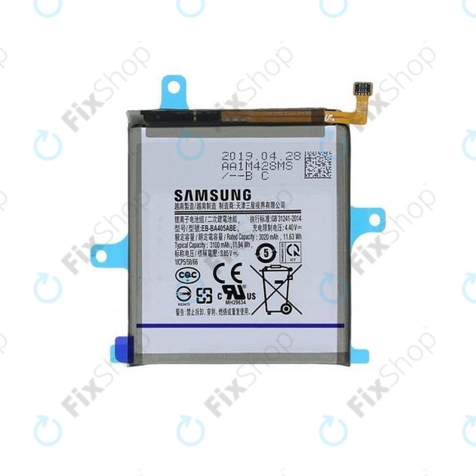 Samsung Galaxy A40 A405F - Akkumulátor EB-BA405ABE 3100mAh - GH82-19582A Genuine Service Pack