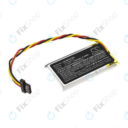 Akkumulátor Mio MiVue 508, 518, 528, 538, 608, 618, 792, 230mAh, Li-Pol, 3.7V, TPC402035, HQ