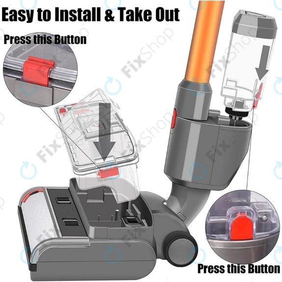 Dyson V-series - Padlófúvóka Nedves és Száraz Tisztításhoz