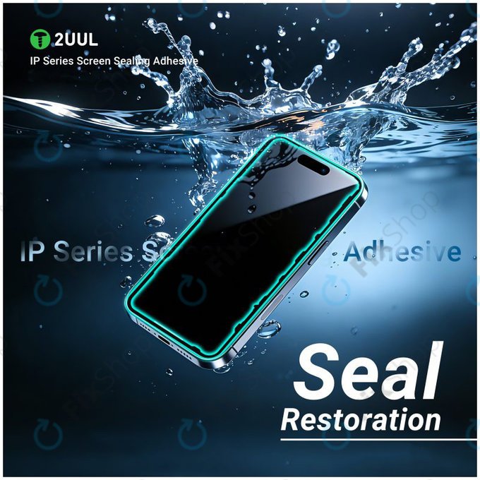 LCD kijelző tömítő ragasztó, iPhone 15 Pro, 2UUL SA15P, (5db)