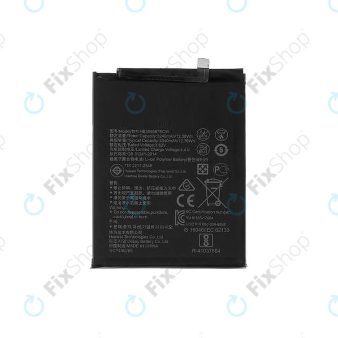 Huawei Mate 10 Lite, Honor 7X, Nova 2 Plus, P Smart Plus (Nova 3i), P30 Lite, P30 Lite 2020 - Akkumulátor HB356687ECW 3340mAh