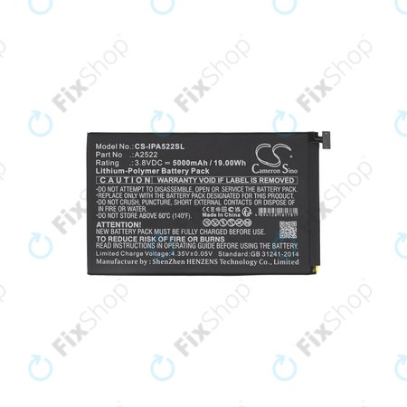 Apple iPad Mini 6 - Akkumulátor A2522 5000mAh HQ