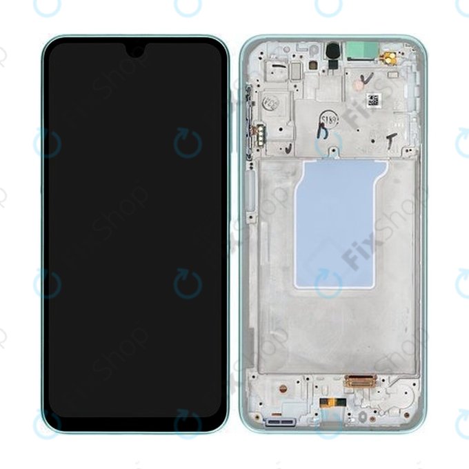 Samsung Galaxy A26 A266E - LCD Kijelző + Érintőüveg + Keret (Mint) - GH82-37049C Genuine Service Pack