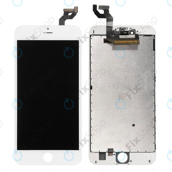 Apple iPhone 6S Plus - LCD Kijelző + Érintőüveg + Keret (White) TFT