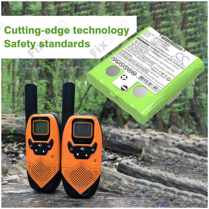 Akkumulátor Detewe Outdoor Pmr a Simvalley, 700mAh, Ni-MH, 4.8V, MT700D03XXC, HQ