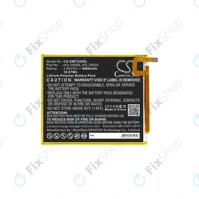 Samsung Galaxy Tab A7 Lite - Akkumulátor HQ-3565N 4900mAh HQ